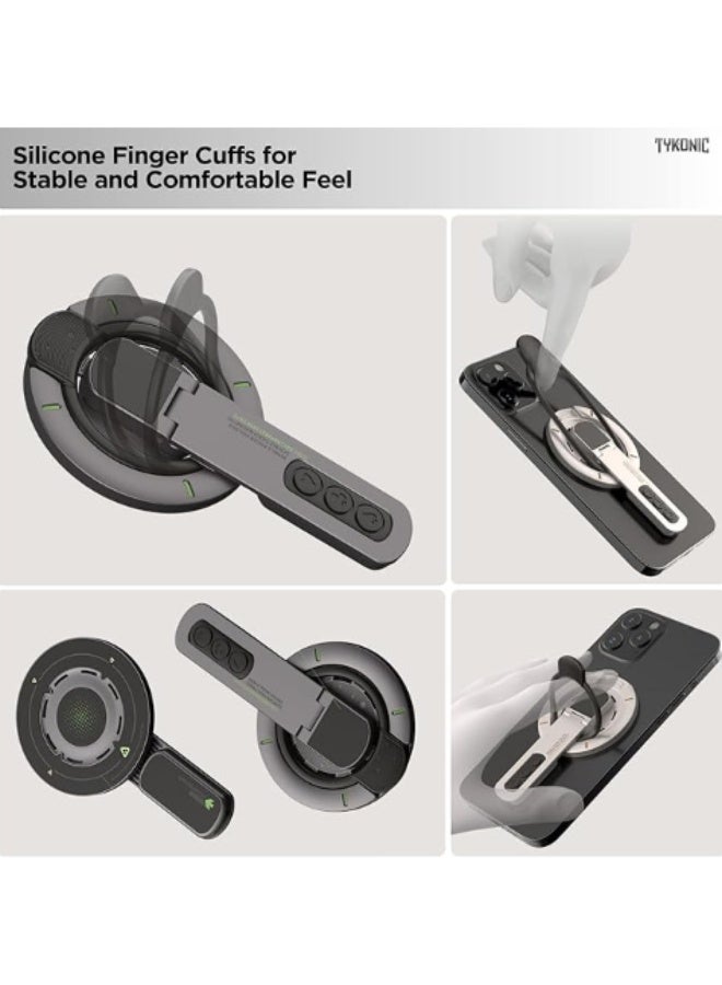 360° adjustable, magnetic decompression phone holder, compatible with MagSafe (strong magnetic adsorption), suitable for iPhone 16e/16/15/14/13/12 and all Samsung smartphones. - Image 5